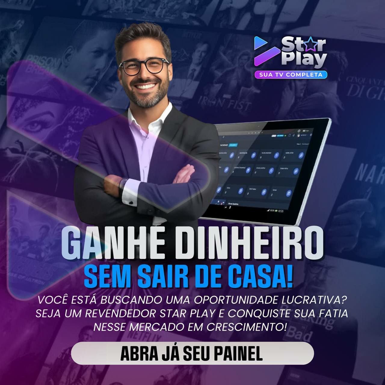 Plano de Revenda IPTV Standard